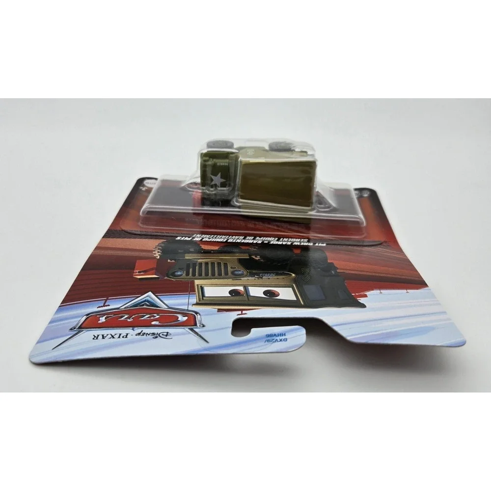 Disney Pixar Cars Pit‎ Crew Sarge Die-Cast Metal 1:55 Scale Toy Vehicle New